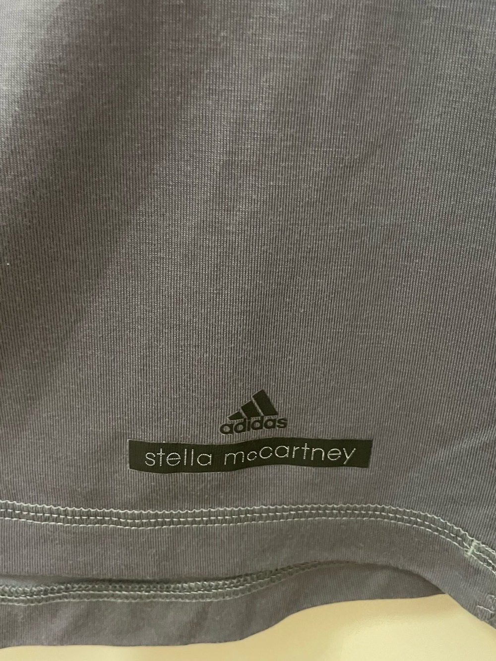 Adidas by Stella McCartney Open Back Performance Top โ Gray | Size M - Picture 6 of 7